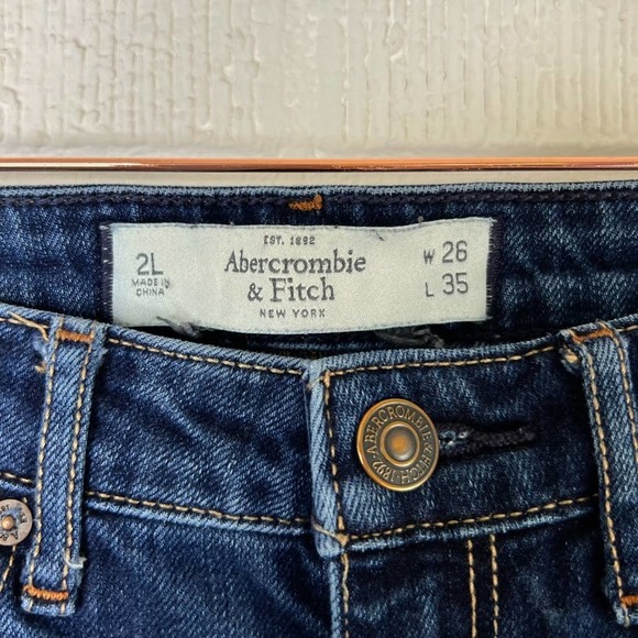 Abercrombie & Fitch jeans skinny boot size 26 - Picture 3 of 8